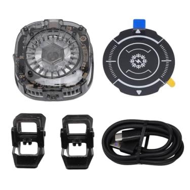 Imagem de Refrigerador de telefone magnético 5000rpm Radador semicondutor com temperatura Exibir 3 marchas ajustáveis ​​para smartphone para tablets Acessórios para resfriamento de