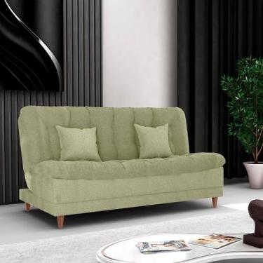 Imagem de Sofá Cama Dora 2 Lugares Para Sala de Visitas - Matrix, Bouclé Bége