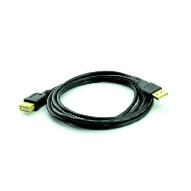 Imagem de Cabo Extensor USB A Macho X A Fêmea 1,80 Metros Pontas de Ouro - Winca