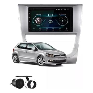 Imagem de Kit Central Rádio Multimídia Mp5 Gol G5 Saveiro Android Gps