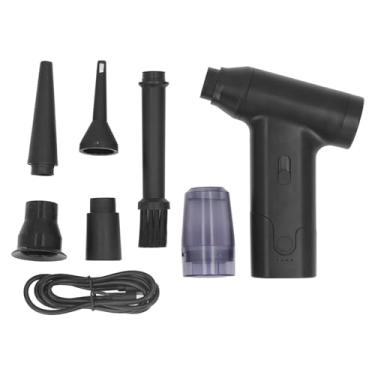 Imagem de Turbo Fan Blower Electric Air Duster 110000rpm de alta velocide Variável Motor sem escova So soprador de poeira portátil com vários bicos para o carros de escritório de escritório