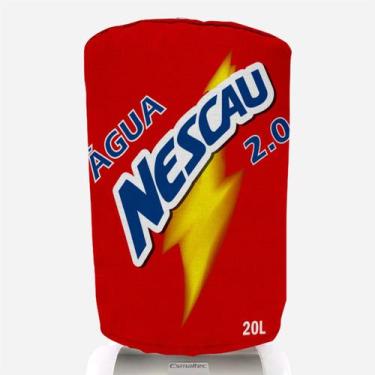 Imagem de Capa Para Galão de Água 20 Litros Nescau  Novadecora