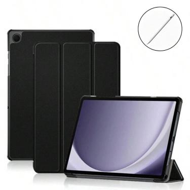 Imagem de Capa Couro + Caneta Stylus Para Tablet Samsung A9+ 11 X210