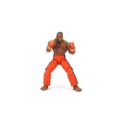 Imagem de Jada Toys – Street Fighter II Dee Jay Action Figure Wave 3 – 1:12 Scale, 6" Tall, Interchangeable Heads, Hands & Accessories