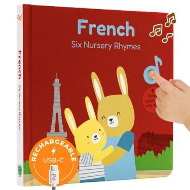 Imagem de Livro de som Cali's Books French Nursery Rhymes 1-3 Years