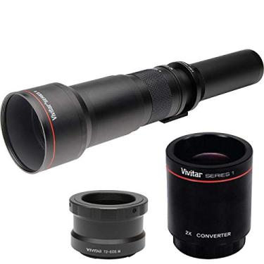 Imagem de BM Premium Lente Telefoto Manual De Alta Potência 650 Mm-2600 Mm F/8 Para Câmeras Canon Digital Eos Rebel Eos-M, M2, M5, M6, M6 Mark Ii, M10, M50, M50 M100, M200