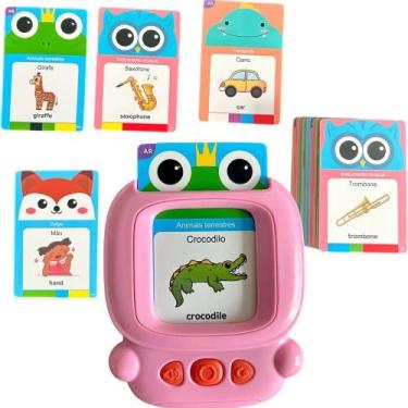 Imagem de Brinquedo Máquina Card Infantil Cartão Aprendizagem Inglês Português I