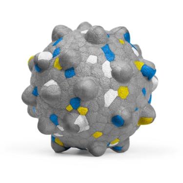 Imagem de Moonorange Bolas Para Cães De 2,36'', Mastigadores Agressivos, Tênis Indestrutível, Brinquedo Interativo Durável E Inflável, Jogo Busca Treinamento Flutuante (Cinza Médio)