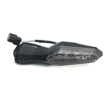 Imagem de DEMYPROX Um par de luzes indicadoras de seta LED para Kawasaki ZX-4R ZX-4RR ZX-6R/2020-2024 Z900/2018-2024 Z1000 (lente de fumaça)