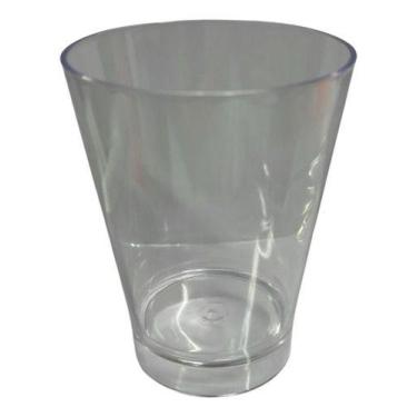 Imagem de Copo Rubizinho 200ml Acrílico - 25 Unidades - Papermix, Cristal