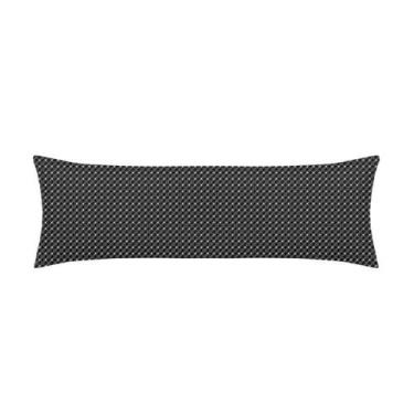 Imagem de Fronha Body Pillow Toque Acetinado 40cm X 1,30m Altenburg, Slim Preto