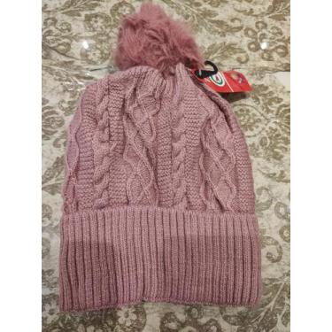 Imagem de Touca Feminina La Capuz Pompom Térmica Frio Intenso - Zg, Rosa