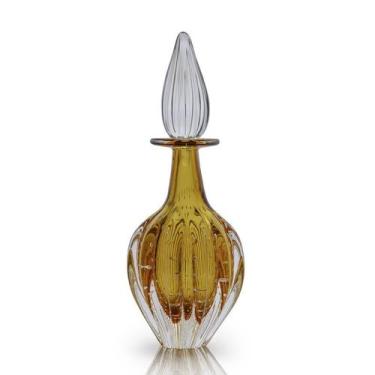 Imagem de Garrafa Em Cristal Murano Âmbar - São Marcos 36cm