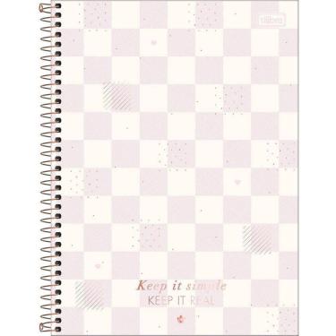 Imagem de Caderno Espiral Tilibra Universitário Capa Dura Soho 1 Matéria 80 Folhas - Embalagem com 4 Unidades