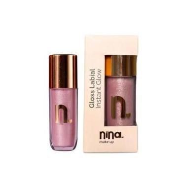 Imagem de Nina Makeup Instant Glow Quartzo Rosa - Gloss Labial 4ml