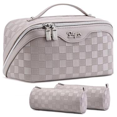 Imagem de Organizador de bolsas de maquiagem de viagem BOYATU, conjunto de 3 peç