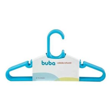 Imagem de Cabide Infantil 10 Unid Azul 12717 Buba