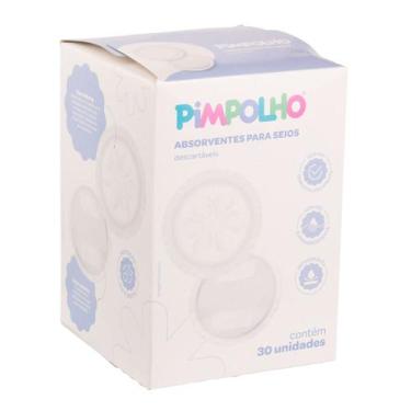 Imagem de Absorventes Para Seios Descartáveis Pimpolho com 30 Unidades - Mundo d