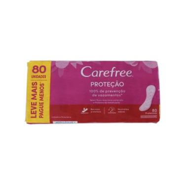Imagem de Absorvente Carefree Proteção Com perfume Lv80Pg60