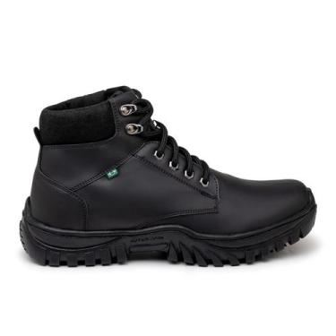 Imagem de Coturno Masculino Bota para Trabalho Motoboy Antiderrapante Resistente
