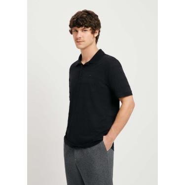 Imagem de Camisa Polo Hering Manga Curta Com Bordado Masculina-Masculino