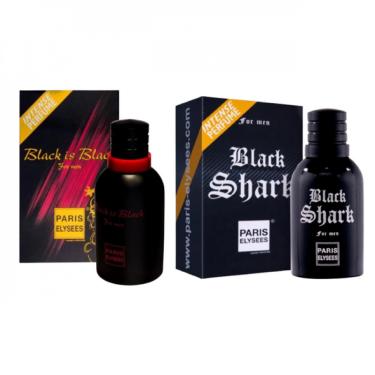Imagem de BLACK IS BLACK+BLACK SHARK FOR MEN PARIS ELYSEES 100ML MASC.