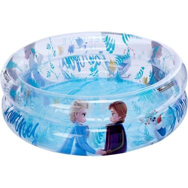 Imagem de Piscina Inflável Frozen Infantil Redonda Etitoys 75x22cm 70L