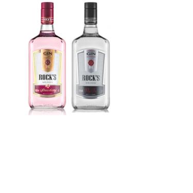 Imagem de Kit Gin Rock's Strawberry e Sunset 1000ml Cada