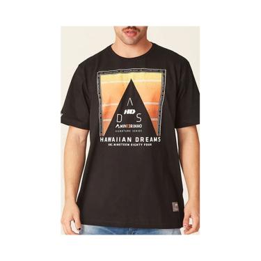 Imagem de Camiseta Básica Masculina Estampada Collab Mineiro Preta 9683B - HD
