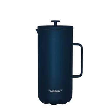 Imagem de Scanpan Máquina de café prensa francesa TO GO 1.0L (azul Oxford)
