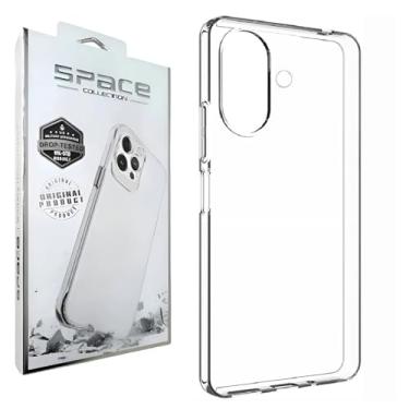 Imagem de Capinha Slim Space Hybrid Clear Anti Amarelamento Compatível com Galaxy A07 – Design Premium