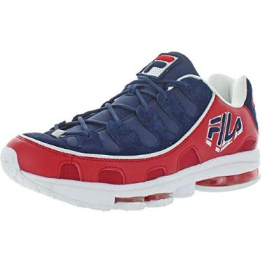 Imagem de Fila Tênis masculino Silva Trainer, Azul-marinho/vermelho/branco, 39
