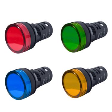 Imagem de Botão Sinaleiro Monobloco Led 24Vca/cc 3SB7 – Siemens | Vermelho Cód. 3SB7213-6AA20-1AA0