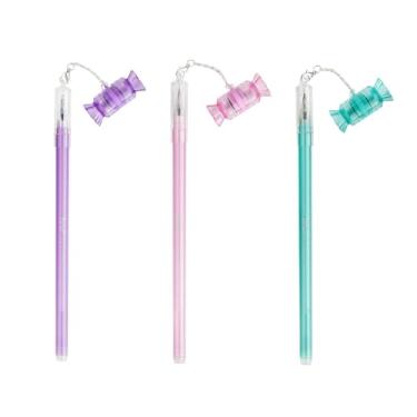 Imagem de Brw - Caneta Esf 0.7Mm Gel Divert Com Carimbo Candy Apagavel Brw Ca0207