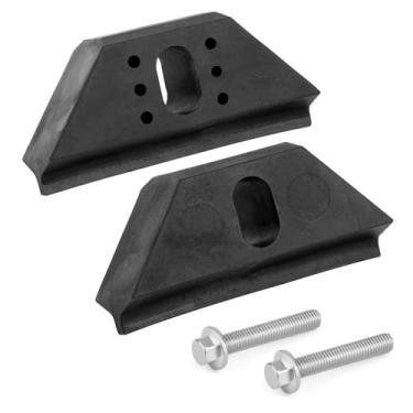 Imagem de Kit de fixação de bateria de grampo de base, 2 grampos de fixação de bateria de carro e 2 parafusos de aço inoxidável Kit de suporte de bateria compatível com Buick Cadillac Chevy Pontiac, substitui