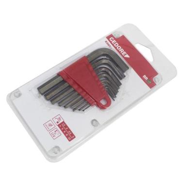 Imagem de Jogo de Chave Allen Hexagonal 1,5 a 10mm com 09 Peças - R36605109 - Ge