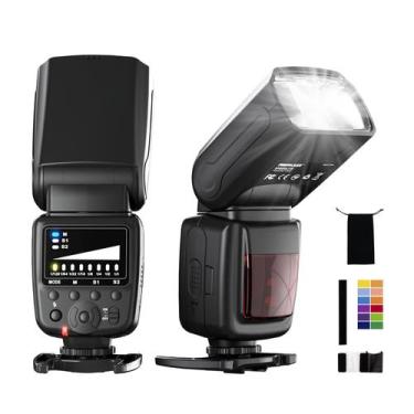 Imagem de Câmera Flash Speedlite PHOTOOLEX FK300 para Canon Nikon Sony