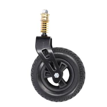 Imagem de Garosa Rodízio Dianteiro para Cadeira de Rodas Sólida de 7 Polegadas Com Cubo de Roda PU de 360 ​​graus, de Substituição para Serviços Pesados ​​para Cadeiras de, Andadores, Segurança Aprimorada e