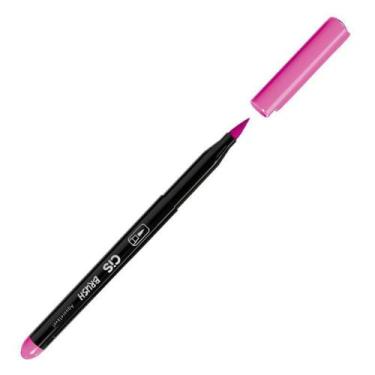 Imagem de Caneta pincel Brush Aquarelável - (21) - Magenta - Cis