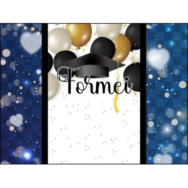 Imagem de Fundo Fotográfico Formatura Cenário Tecido 1,20 x 1,70m - Fadrix, FFOR