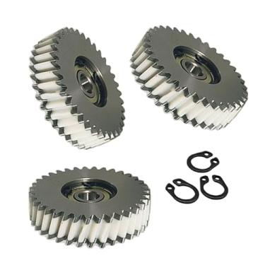 Imagem de KiBcsLic 3x 35T Acessórios para Engrenagens Oblíquas Peças Fácil Instalação Componentes Desempenho Estável Confiável Engrenagens de Motor para Bicicleta