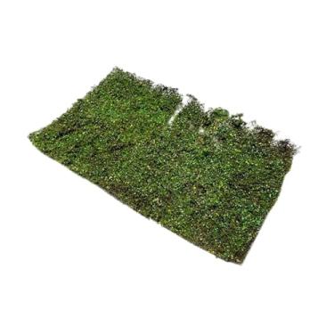 Imagem de YIJU Modelo de de grama, modelo de terreno, diorama, simulação de de grama rasgada à mão para artesanato DIY, maquete de paisagem, mesa de, L