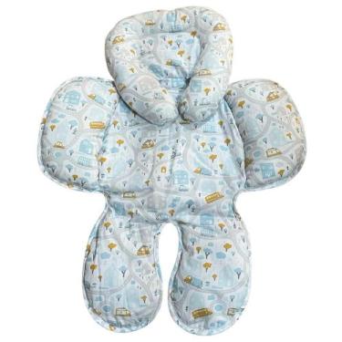 Imagem de Capa de Bebê Conforto Anatomica Acolchoada Ajustável 100% Algodão Chei