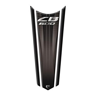 Imagem de Adesivo Faixa Gravata Tanque Moto Resinado Cb 600 Preto