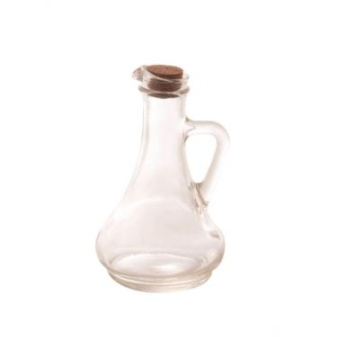 Imagem de Galheteiro Para Azeite De Vidro Com Tampa De Rolha - Lyor