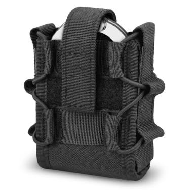 Imagem de Capa para algemas, bolsa para algemas Molle, coldre para cinto de serviço, suporte de punho de nylon para acessórios de agente de segurança policial