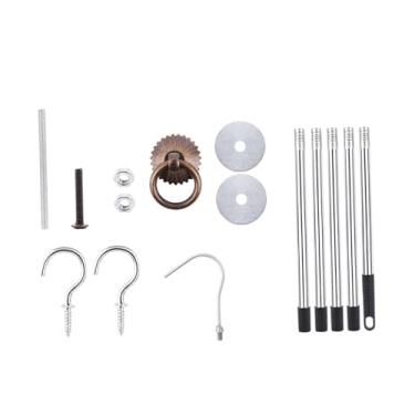 Imagem de Stgfyxgs Kit de de Descida de Escada, Gancho de Reposição para Cabo, Extensão para Ferramenta Profissional Doméstica, Haste de tração de 2,0 m