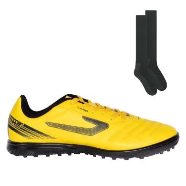 Imagem de Kit Chuteira Society Topper Cup VI + Meão