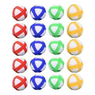 Imagem de KiBcsLic 20 Bolas de Golfe Aderentes para Jogos Interativos, Resistentes e Leves, Ideais para Adolescentes, Festas e Presentes. Brinquedo Esportivo Portátil, Style a