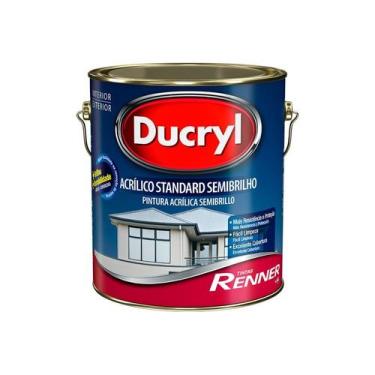 Imagem de Tinta Ducryl Semibrilho Renner Branca - 3,6lt